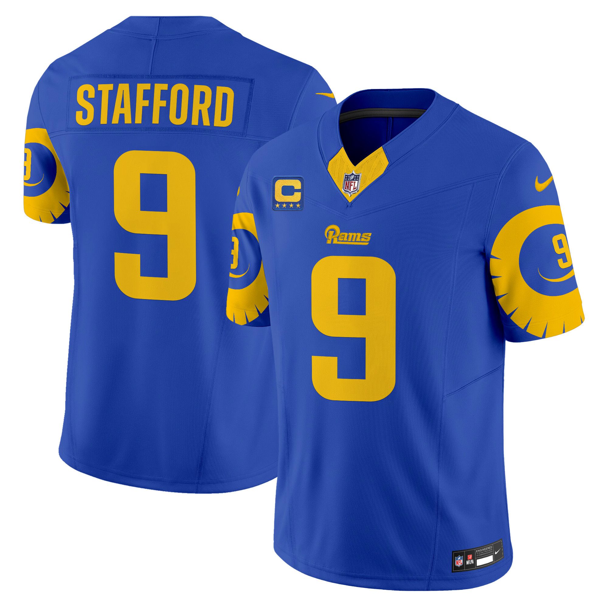 Men Los Angeles Rams #9 Stafford Blue 2024 Nike Special Vapor Limited NFL Jersey->indianapolis colts->NFL Jersey